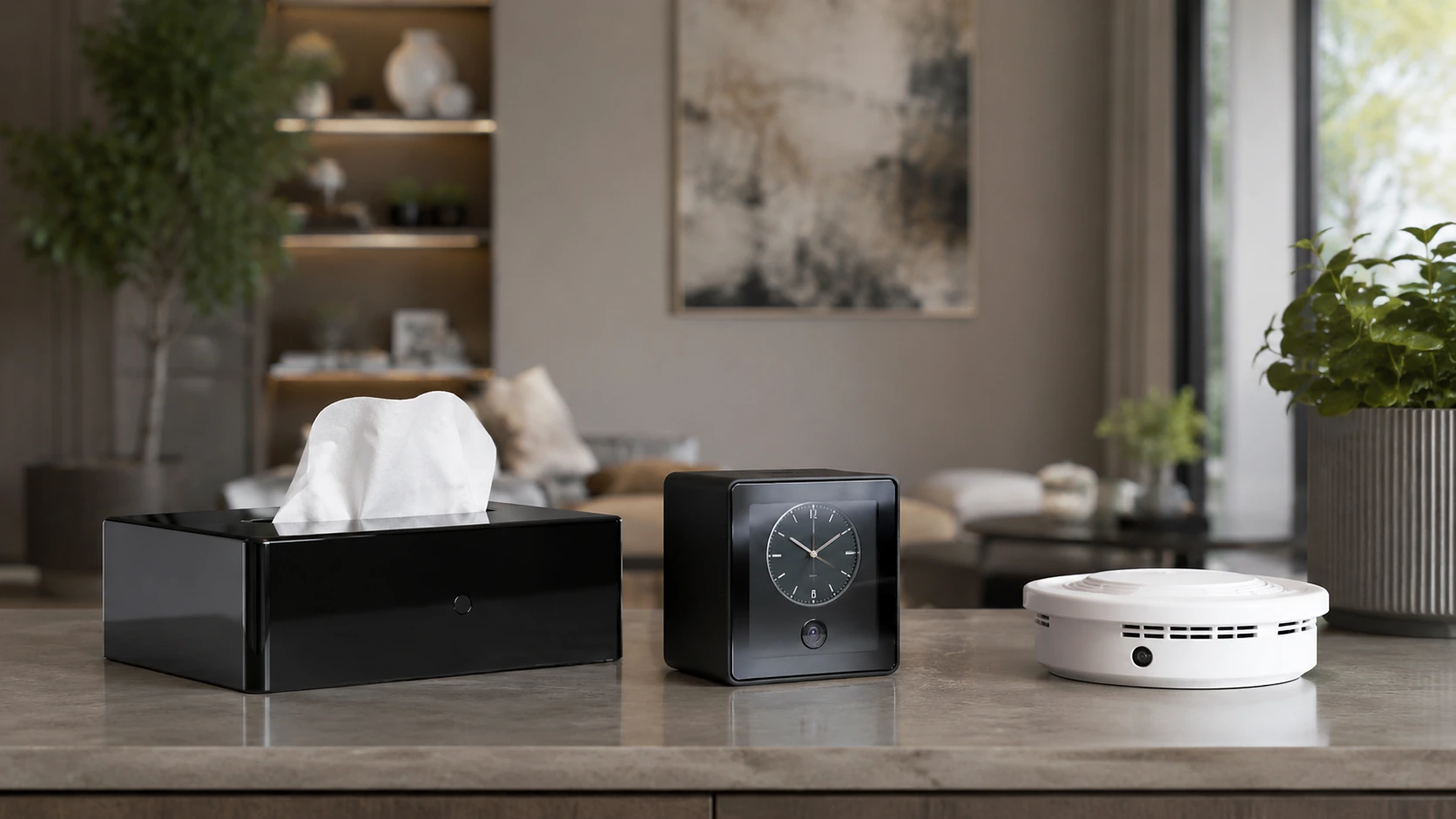 Camaras ocultas Full HD en diseño tecnológico para guía de compra