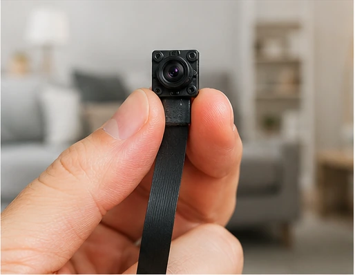 Mini camaras de seguridad Full HD en diseño tecnológico para guía de compra