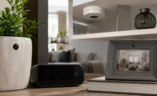 Camaras de seguridad ocultas Full HD en diseño tecnológico para guía de compra