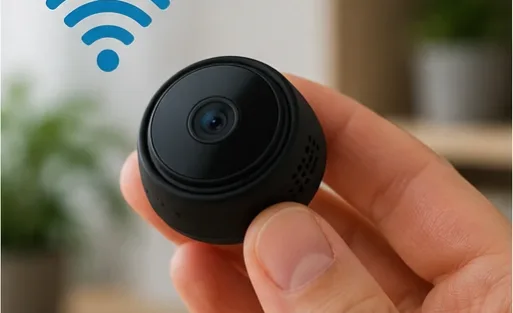 Mini camaras inalambricas Full HD en diseño tecnológico para guía de compra